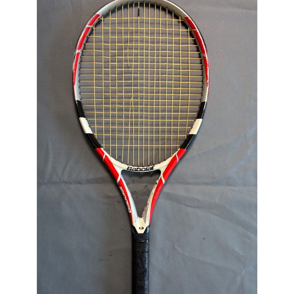 Babolat Drive Z Tour Tennis Racquet 100 sq in 4 1/4 Grip Red White Black 285g